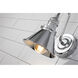 Provence 1 Light 6 inch PC Bath Light Wall Light in Polished Chrome